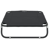 Dog Bed Foldable Anthracite Oxford Fabric and Steel