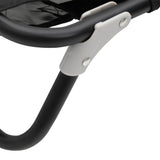 Dog Bed Foldable Anthracite Oxford Fabric and Steel - Extra Image