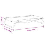 Dog Bed Foldable Anthracite Oxford Fabric and Steel - Extra Image