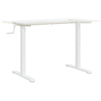 Standing Desk Frame White (94-135)x60x(70-114) cm Steel