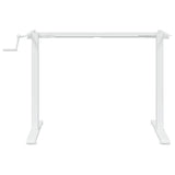 Standing Desk Frame White (94-135)x60x(70-114) cm Steel