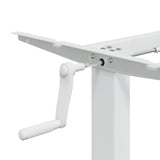 Standing Desk Frame White (94-135)x60x(70-114) cm Steel - Extra Image