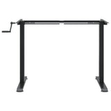 Standing Desk Frame Black (94-135)x60x(70-114) cm Steel