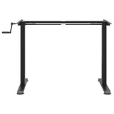 Standing Desk Frame Black (94-135)x60x(70-114) cm Steel - 45-Degree Angle