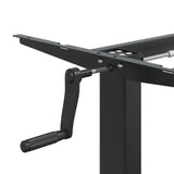 Standing Desk Frame Black (94-135)x60x(70-114) cm Steel - Extra Image