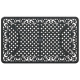 Garden Table Black 150x90x72 cm Cast Aluminium