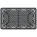 Garden Table Black 150x90x72 cm Cast Aluminium