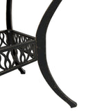 Garden Table Bronze Ø90x75 cm Cast Aluminium - Extra Image