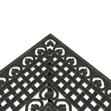 Garden Table Bronze 80x80x75 cm Cast Aluminium - Extra Image