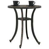 Garden Table Bronze ?8x53 cm Cast Aluminium