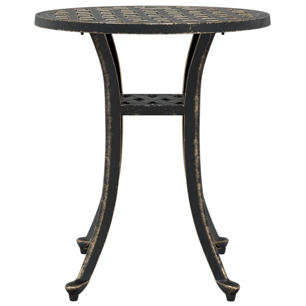 Garden Table Bronze ?8x53 cm Cast Aluminium