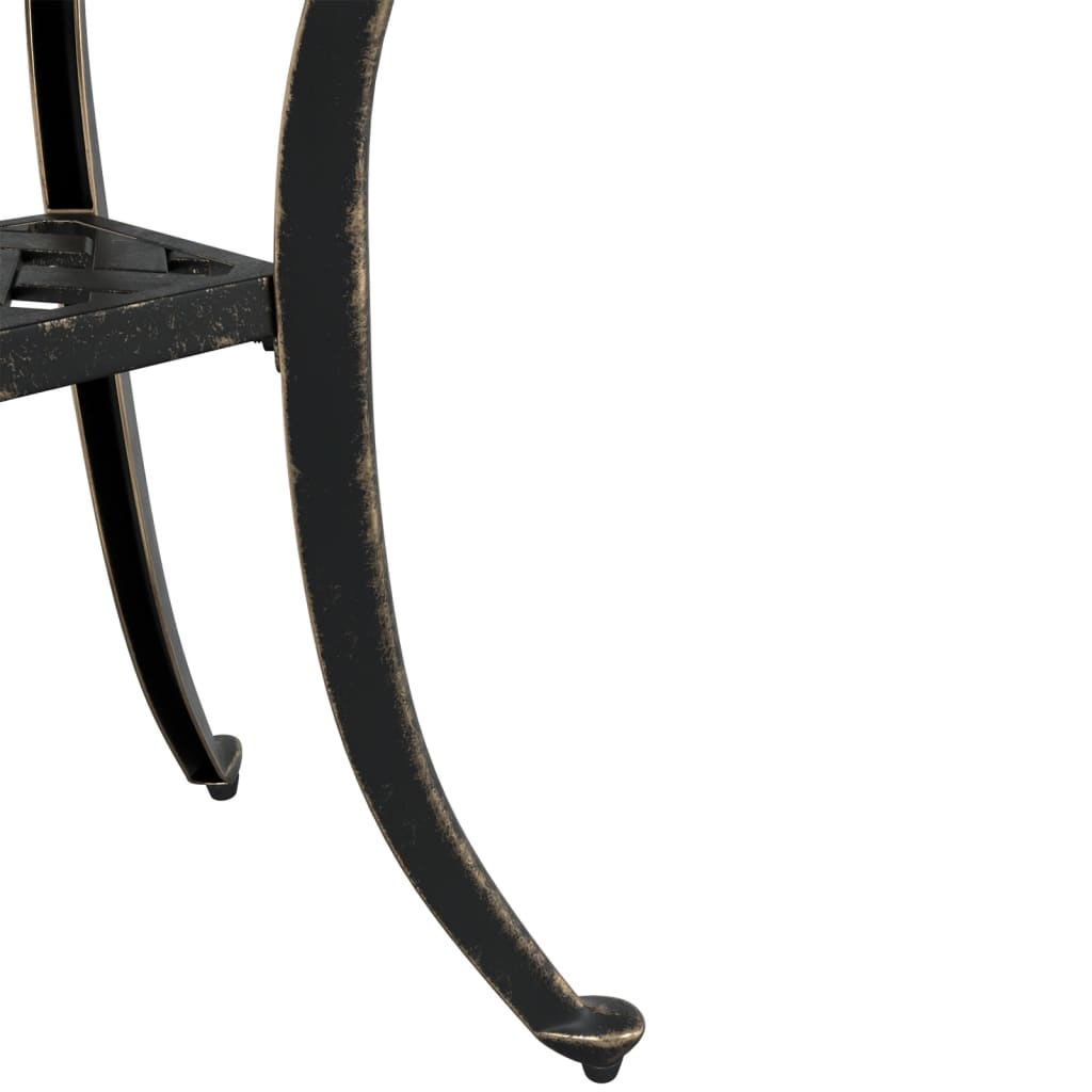 Garden Table Bronze ?8x53 cm Cast Aluminium