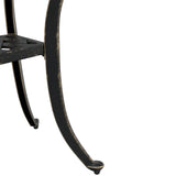 Garden Table Bronze ?8x53 cm Cast Aluminium