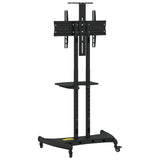 TV Stand on Wheels 32-70 Inch Screen Max VESA 600x400 mm 60kg - 45-Degree Angle