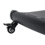 TV Stand on Wheels 32-70 Inch Screen Max VESA 600x400 mm 60kg - Low Angle