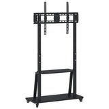 TV Stand on Wheels 32-90 Inch Screen Max VESA 800x600 mm 100kg - 45-Degree Angle