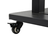 TV Stand on Wheels 32-90 Inch Screen Max VESA 800x600 mm 100kg - Low Angle