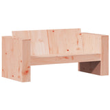 2 Piece Garden Lounge Set Solid Wood Douglas - 45-Degree Angle