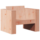 2 Piece Garden Lounge Set Solid Wood Douglas - Top-Down View
