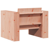 2 Piece Garden Lounge Set Solid Wood Douglas - Close-Up Angle