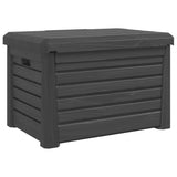 Outdoor Cushion Box Anthracite 73x50,5x46,5 cm Polypropylene - Close-Up Angle