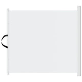 Retractable Pet Gate White 102.5x125 cm - Front View