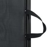 Retractable Pet Gate Black 82.5x125 cm - Rear View