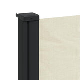 Retractable Side Awning Cream 117x300 cm - Close-Up Angle