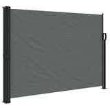 Retractable Side Awning Anthracite 140x300 cm - Front View