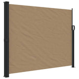 Retractable Side Awning Taupe 160x300 cm - Front View
