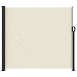 Retractable Side Awning Cream 180x300 cm - Side View