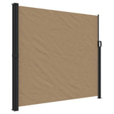 Retractable Side Awning Taupe 180x300 cm - Front View