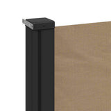Retractable Side Awning Taupe 180x300 cm - Close-Up Angle