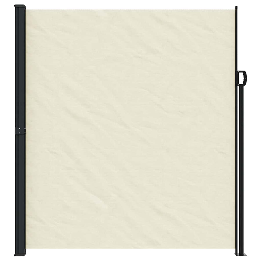 Retractable Side Awning Cream 220x300 cm