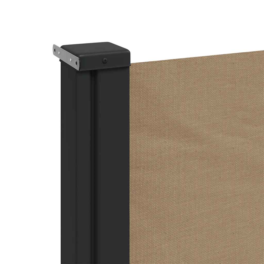 Retractable Side Awning Taupe 220x300 cm