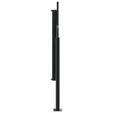 Retractable Side Awning Taupe 100x500 cm - Top-Down View