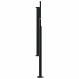 Retractable Side Awning Cream 120x500 cm - Top-Down View