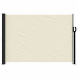 Retractable Side Awning Cream 140x500 cm - Side View