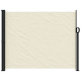 Retractable Side Awning Cream 160x500 cm - Side View