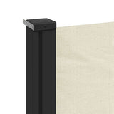 Retractable Side Awning Cream 180x500 cm