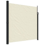 Retractable Side Awning Cream 200x500 cm - Front View