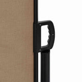 Retractable Side Awning Taupe 200x500 cm