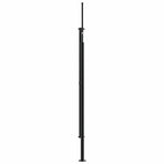 Retractable Side Awning Black 220x500 cm