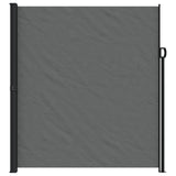 Retractable Side Awning Anthracite 220x500 cm