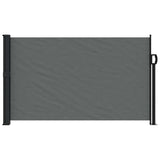 Retractable Side Awning Anthracite 120x600 cm - Side View