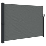 Retractable Side Awning Anthracite 140x600 cm - Front View