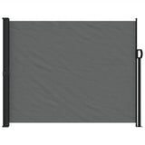 Retractable Side Awning Anthracite 160x600 cm - Side View