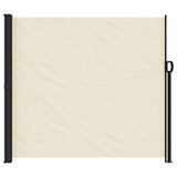 Retractable Side Awning Cream180x600 cm - Side View