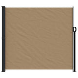 Retractable Side Awning Taupe 180x600 cm