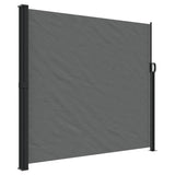 Retractable Side Awning Anthracite 180x600 cm - Front View